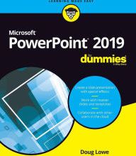 Online free pdf books download PowerPoint 2019 For Dummies in English ePub RTF 9781119514220 by Doug Lowe
