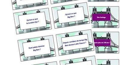 Londres : jeu questions/réponses