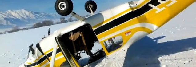 Il s'écrase en avion et filme la scène depuis le cockpit avec son téléphone portable - VIDEO