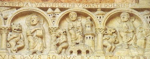 Les trois tentations du Christ...