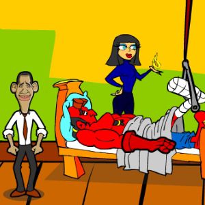 Inkagames - Obama Hellboy 2