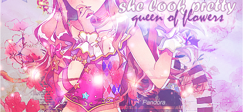she look pretty - queen of flowers