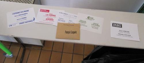 Je vote pour...