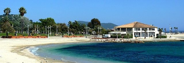 Les plages du Mourillon à Toulon...