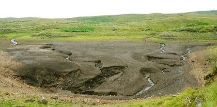 Un lac qui fuit ...