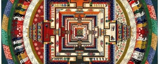 Mandala tibétain - le mandala de Kalachakra