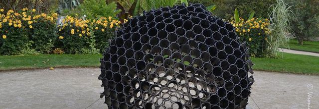 Jardin des Plantes : FIAC 2015 : "Sans titre" de Vincent Mauger