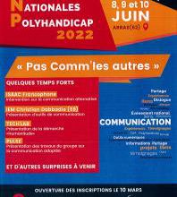 Journées Nationales du Polyhandicap « Pas comm’ les autres » Arras, 8 au 10 juin 2022