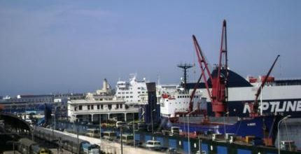 port et gare d'Alger