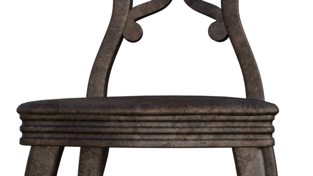 Tube de chaise Steampunk (render-image)