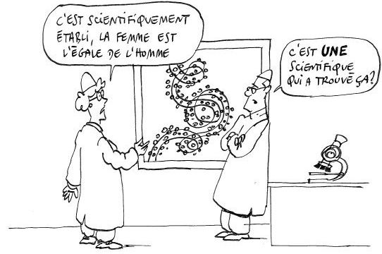 Les femmes, les sciences et les techniques.