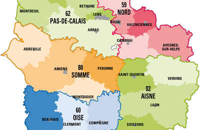 LES FEMMES ET HOMMES CELEBRES des HAUTS de FRANCE