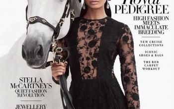 mode fashion harpers bazaar chanel iman