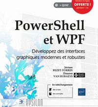 [Kindle] Powershell et WPF  - Développez des interfaces graphiques modernes et robustes download