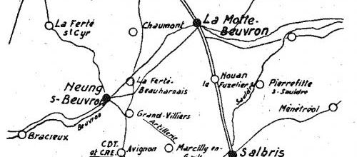 Situation des éléments de la D.I.