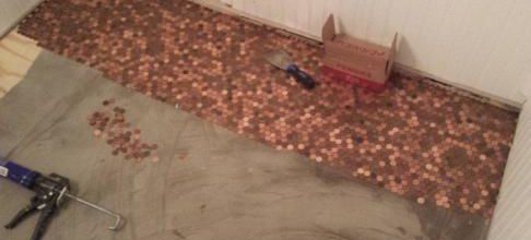 SOLS EN PIECES DE MONNAIE