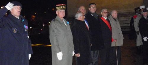 * 16 Novembre - Anniversaire de la création de l'Ordre de la Libération : photographies de la célébration à l'Arc de Triomphe