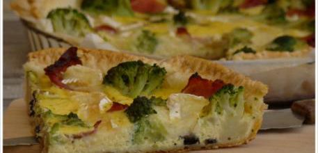 QUICHE  AU CAMEMBERT