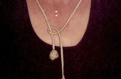 Collier crème