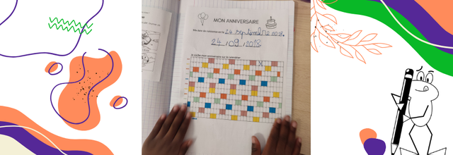 Apprendre les anniversaires : Une fiche pédagogique pour les élèves