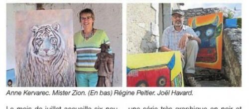 EXPOSITION DE BOUEE- juillet 2017
