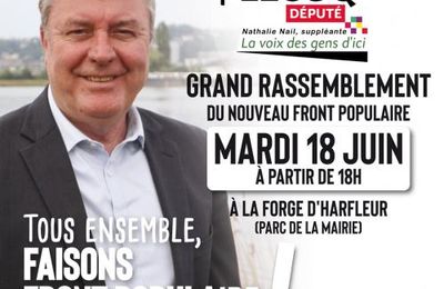 CONTRE L'EXTREME-DROITE - FRONT POPULAIRE AU HAVRE - DU 18 AU 23 JUIN 2024
