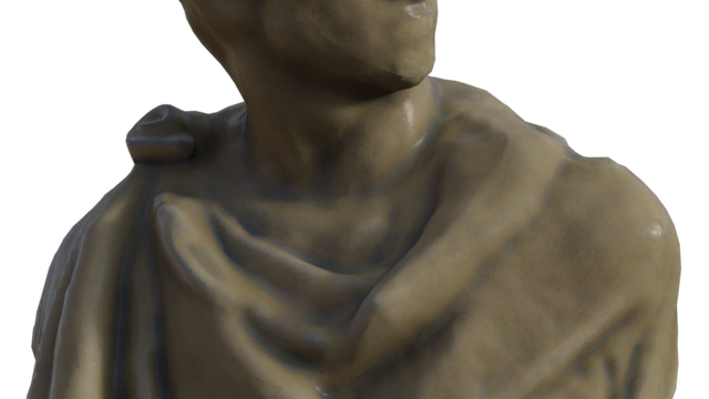 Tube de statue en buste (render-image)