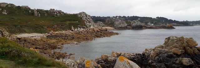  balade  dans les rochers de Primel   (fin 