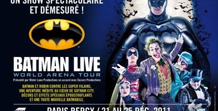 Batman à Bercy, j'ai pris mes places !
