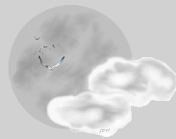 jeux de nuages avant la pluie
