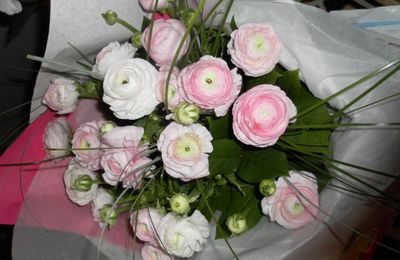Un beau bouquet de Renoncules