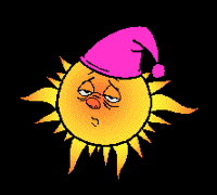 Bonne nuit le soleil !