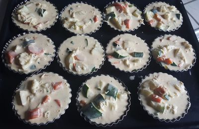 EB - Petits flans de légumes...