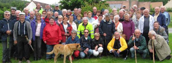 60 participants à la marche cantonale des Aînés