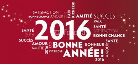 Bonne Année 2016