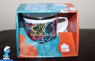 Mug métallique Schtroumpf POWERGIFT 2024