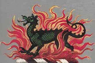 La salamandre et ses symboles