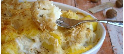 GRATIN DE CHOU-FLEUR,BÉCHAMEL ,"Weight Watchers"