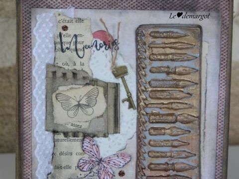 Mini album aux papillons