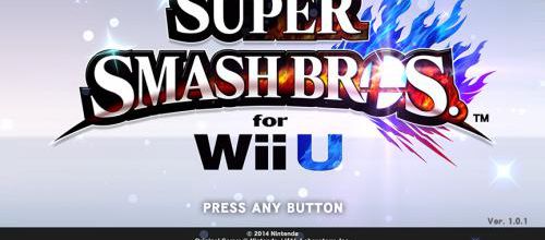 Super Smash Bros. for Wii U : Une mise a jour 1.0.1 confirmée via une image du site officiel.