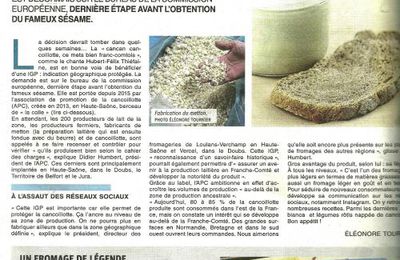 La cancoillotte...