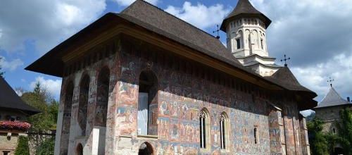 L'église de Moldovita...