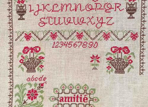 SAL Sampler fleuri 2023 la fin