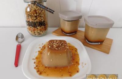 Flan au caramel vegan