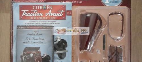N° 1 Citroën Traction Avant 11 BL cabriolet de 1939 - Lancement