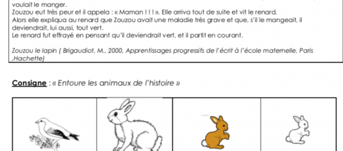 Evaluations de positionnement CP (priorités 2020)