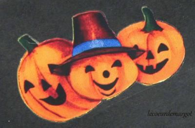  Une carte gourmande pour dire "Happy Halloween !"