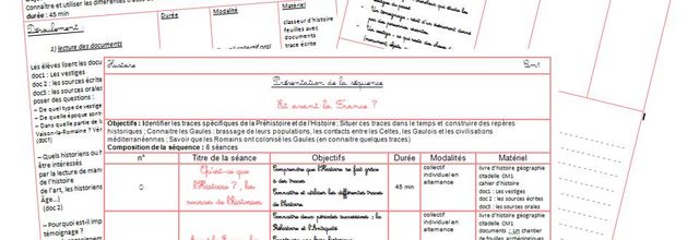 Une année d'histoire au CM1 avec le manuel Citadelle