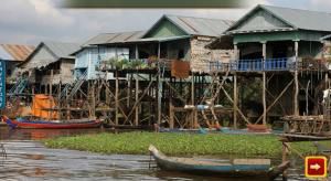 Floating village escape