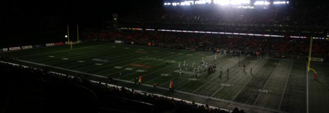 Final regular season home game of the Ottawa Redblacks